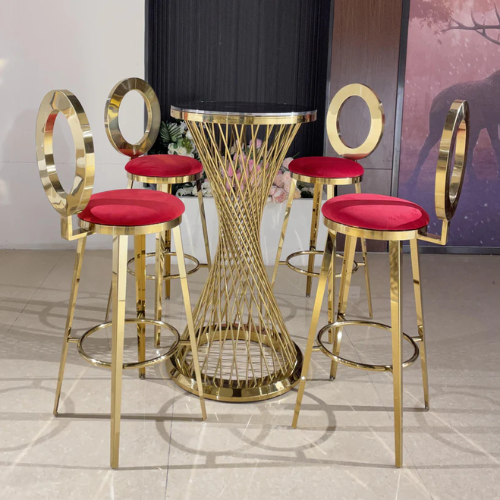 Luxury O Back Bar Stool Rentals - Apex Event & Party Rentals Fort Lauderdale