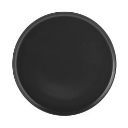 Dinner plate 10in Black Round