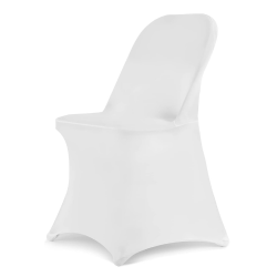 Chair Cover Spandex  White for Folding Chair