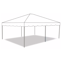 15 x 20 Frame Tent White