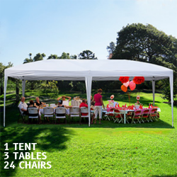 24 Guests Tent Package (DIY)