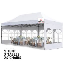 24 Guests Tent Package (with Sidewall DIY )