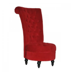 Red Throne Hi Back Chair, Sweet Sixteen, Graduation,  Santa 