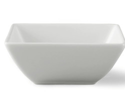 Square White Appetizer Bowl
