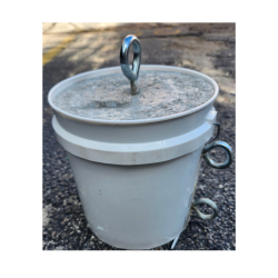 Concrete Tent Weight 2 gallon 40 lb