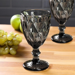 Vintage Water Goblet Wine glass Wedding glss