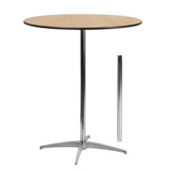 36in LOW Boy, Bistro, sweetheart Table -30 high Pole or 42  Pole