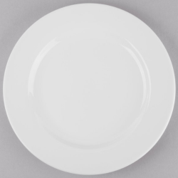 Dinner plate 10in White Round