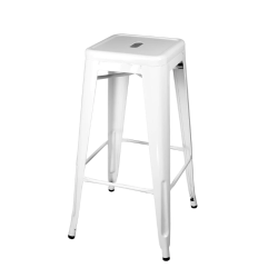 Urban Barstool  Metal (Tolix) - White