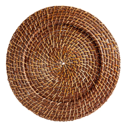 Auburn Rattan Charger Plate - 13